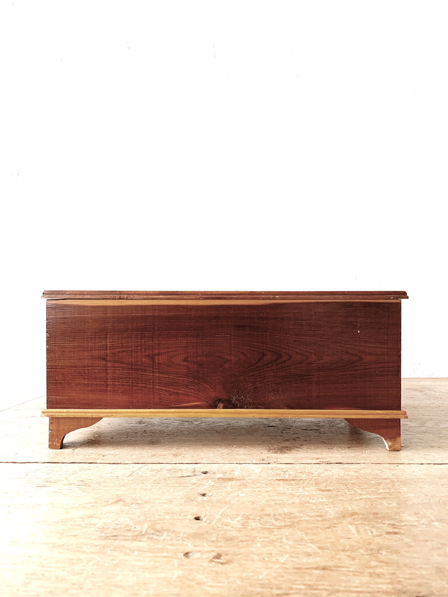 Vintage Handmade Petite Wood Chest