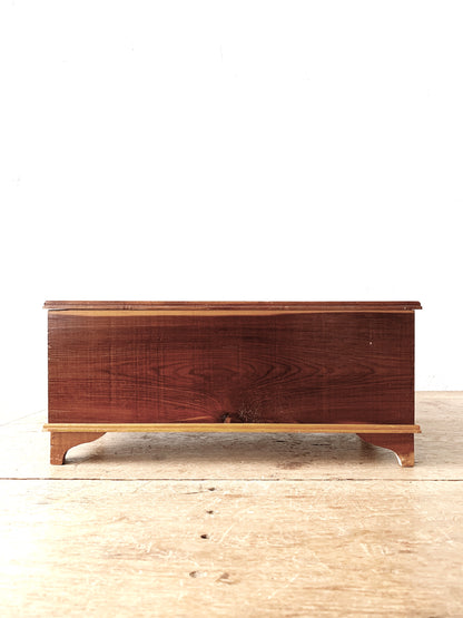 Vintage Handmade Petite Wood Chest