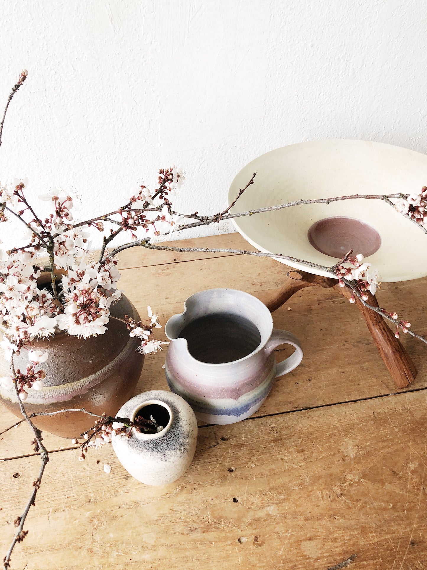Vintage Pottery Pitcher