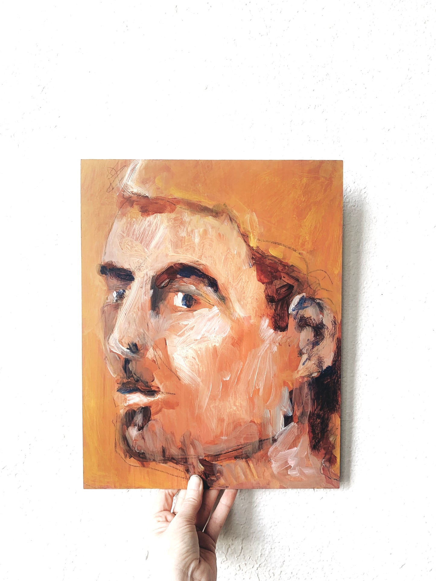 Vintage Portrait Painting