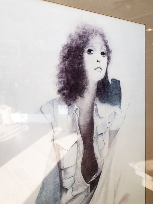 Vintage 1970s Christine Rosamond Print