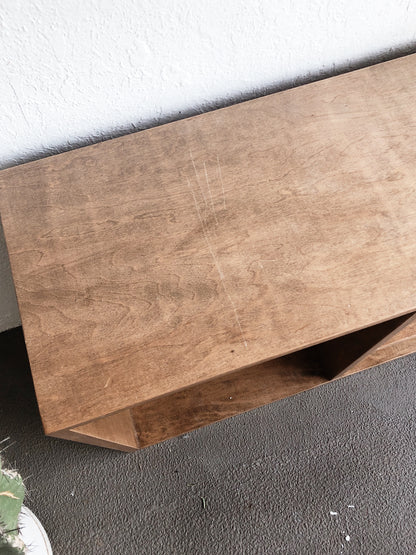 Fab Walnut Low Shelf