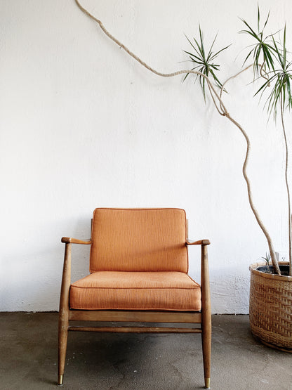 Mid Century Wood Framed Chair
