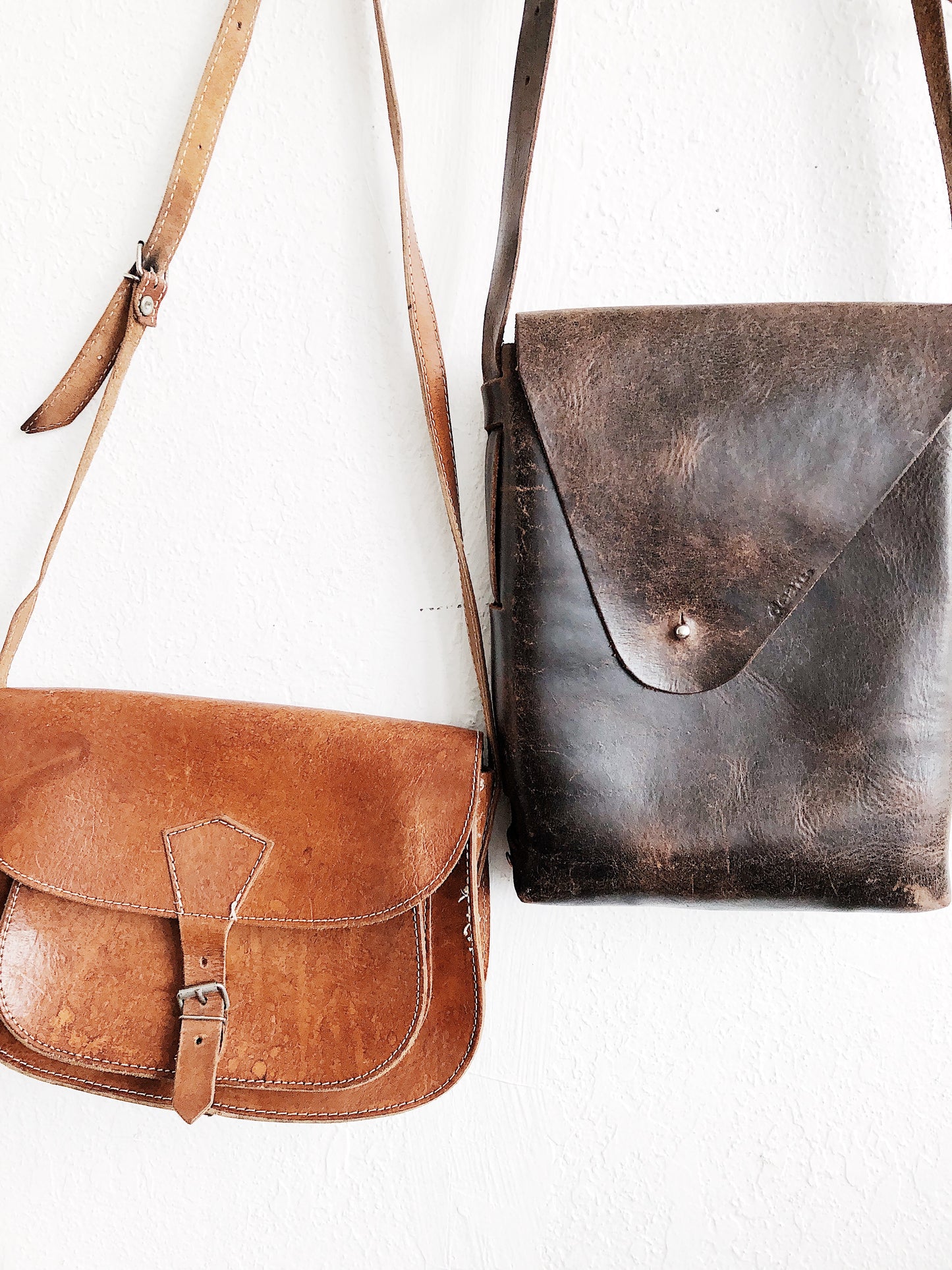 Vintage Leather Shoulder Bag