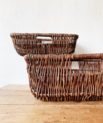 Nesting Woven Twig Baskets
