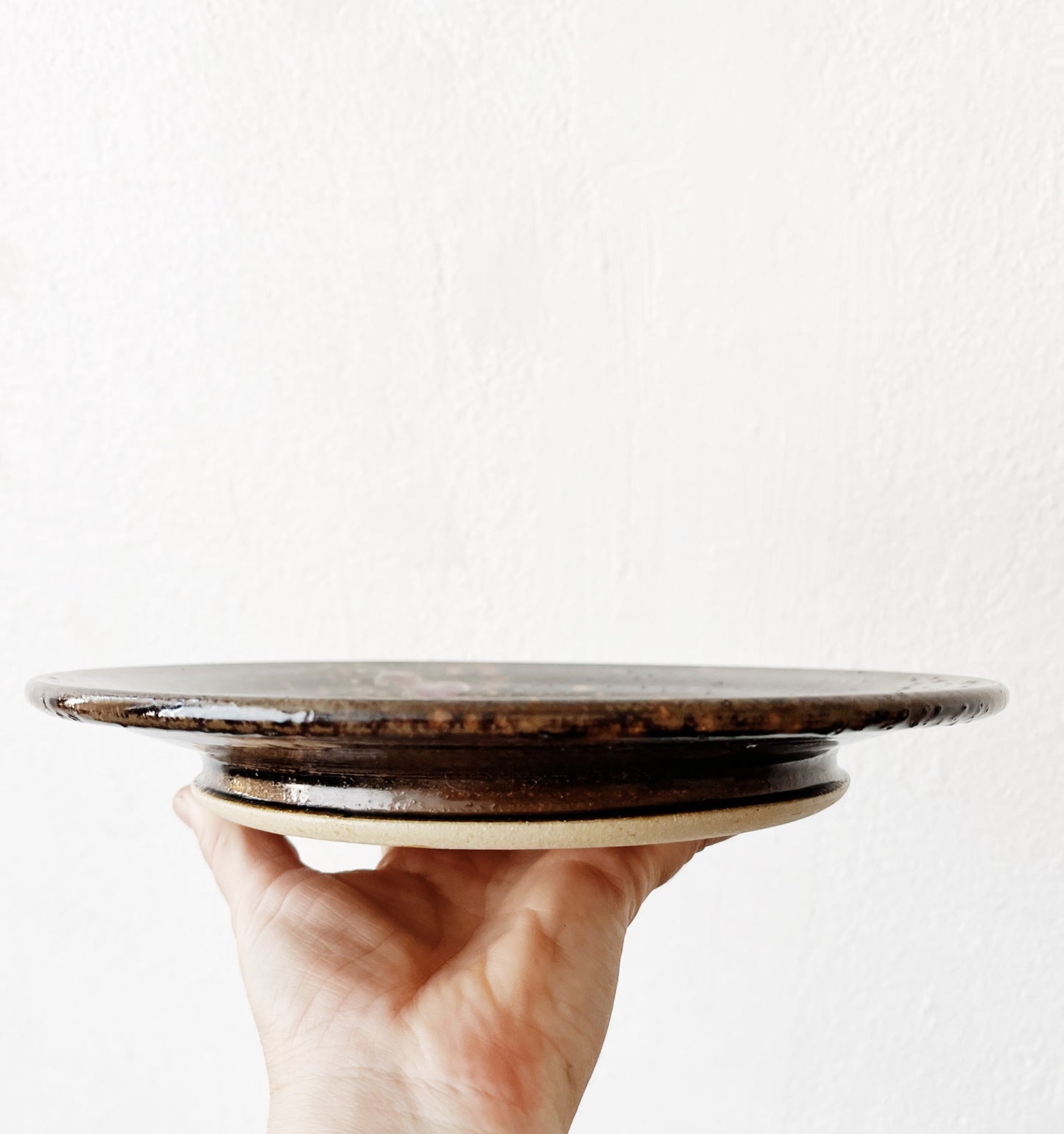 Set of Four Handmade Plates