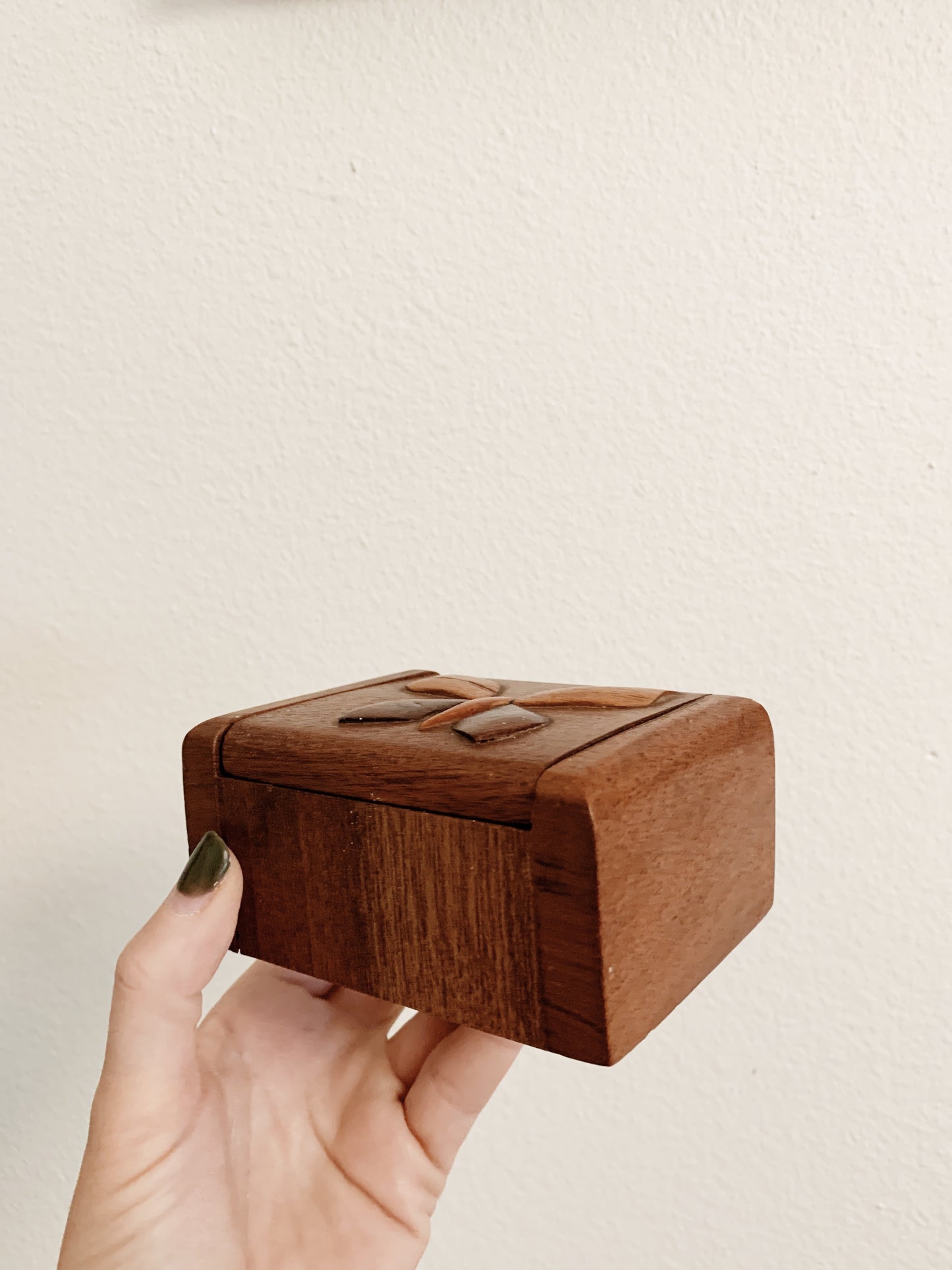 Handmade Butterfly Wood Box