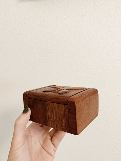 Handmade Butterfly Wood Box