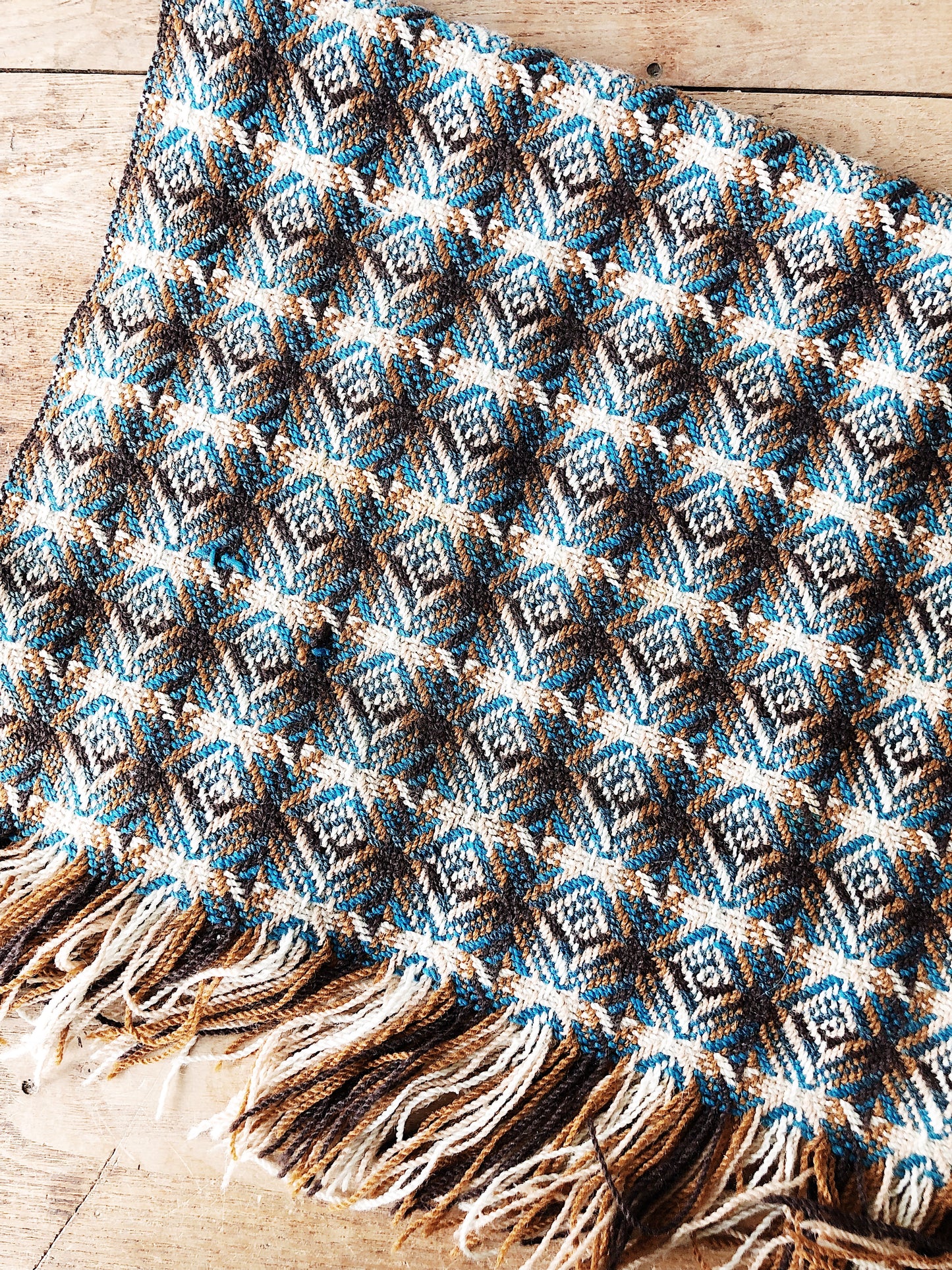 Vintage Pendleton Wool Throw Blanket