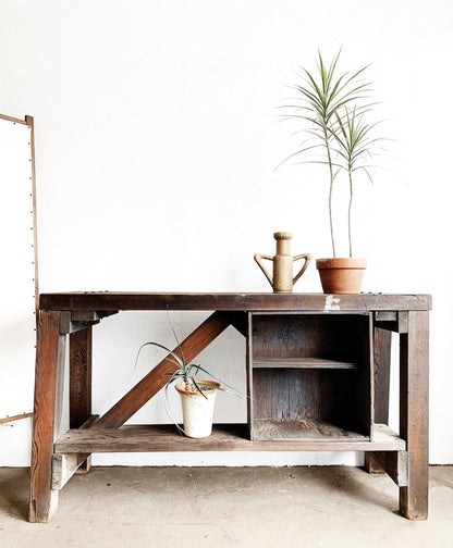Handmade Vintage Wood Work/Entry Table