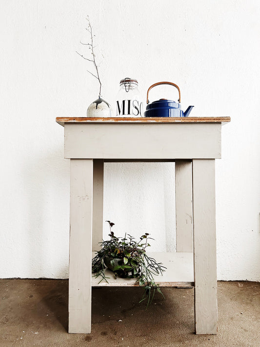 Vintage Handmade Wood Table