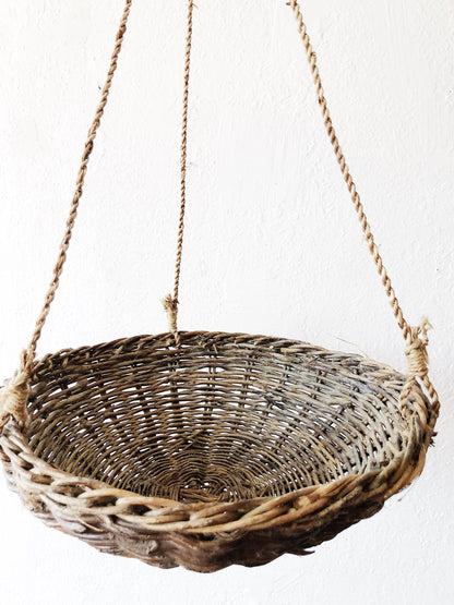 Hanging Grapevine Basket