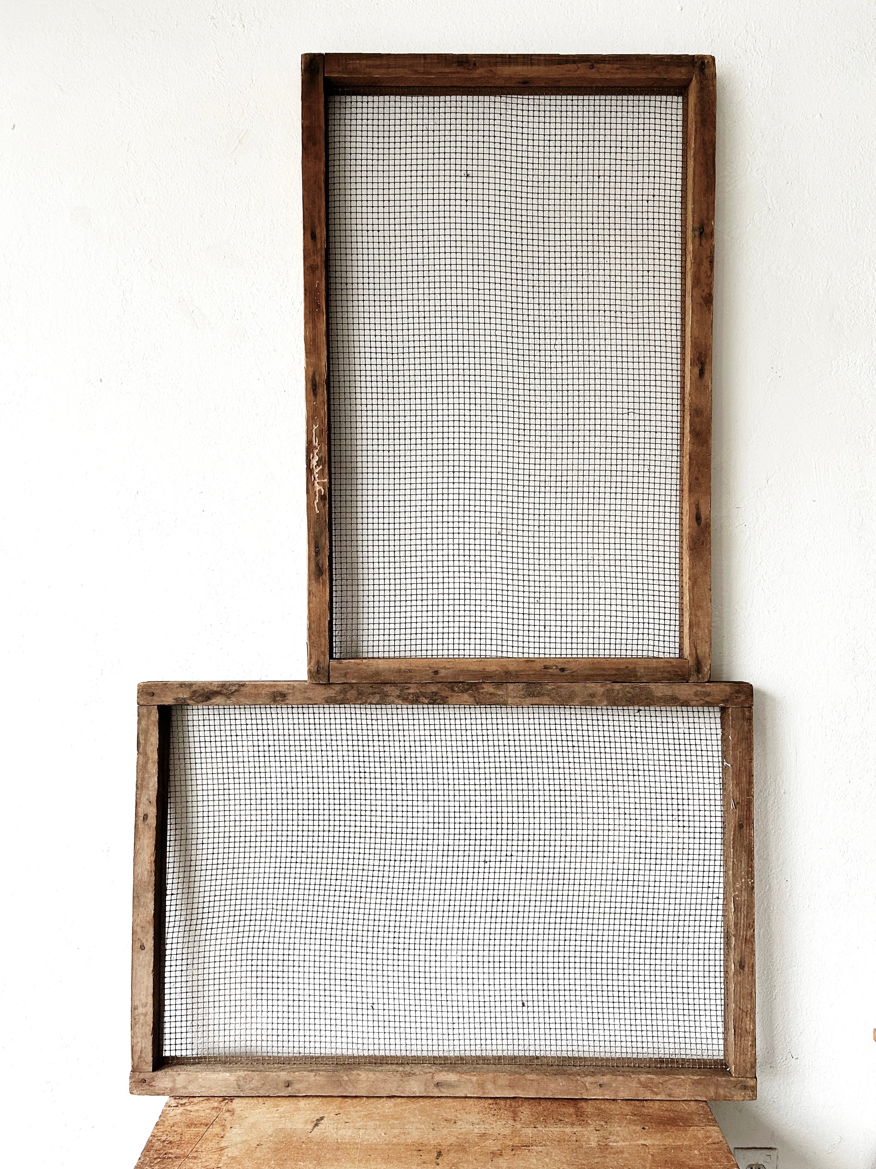 Large Antique Collapsible Drying Rack - Thumbnail 5