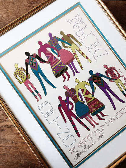 Original Laurel Burch Signed Lithograph