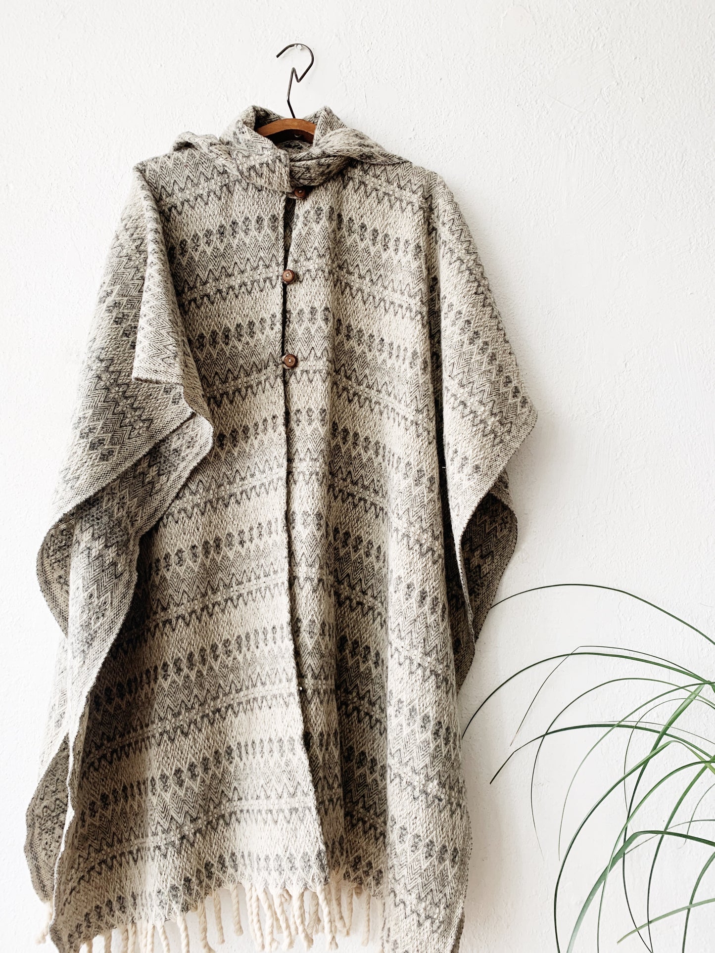 Vintage Wool Cape/ Poncho