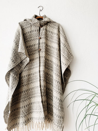 Vintage Wool Cape/ Poncho