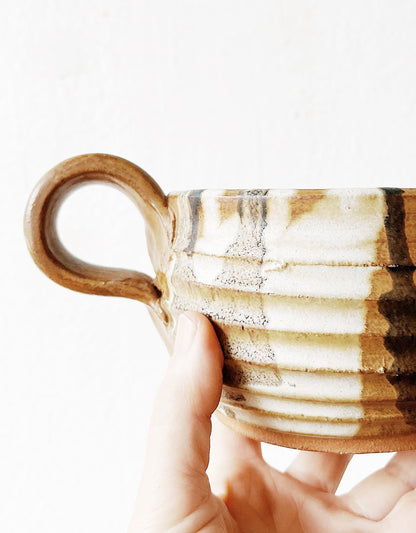 Vintage Ceramic Handled Bowl