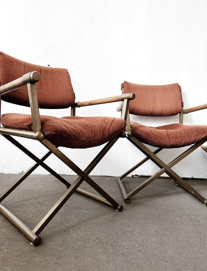 Mid Century Milo Baughman for Cal Style Directors Chair