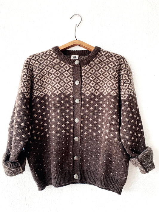 Vintage Columbia Wool Cardigan