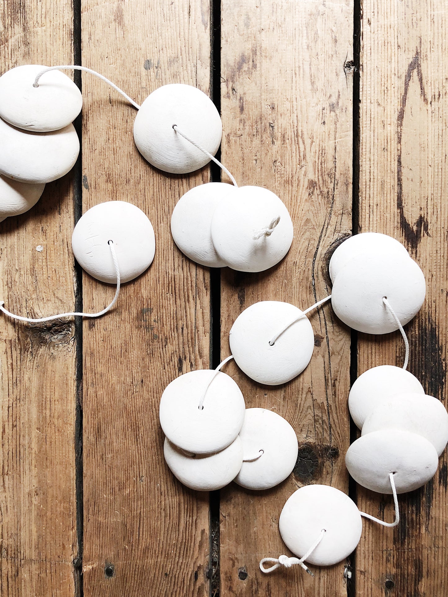 Handmade Ceramic Moon Chimes