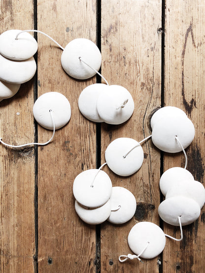 Handmade Ceramic Moon Chimes