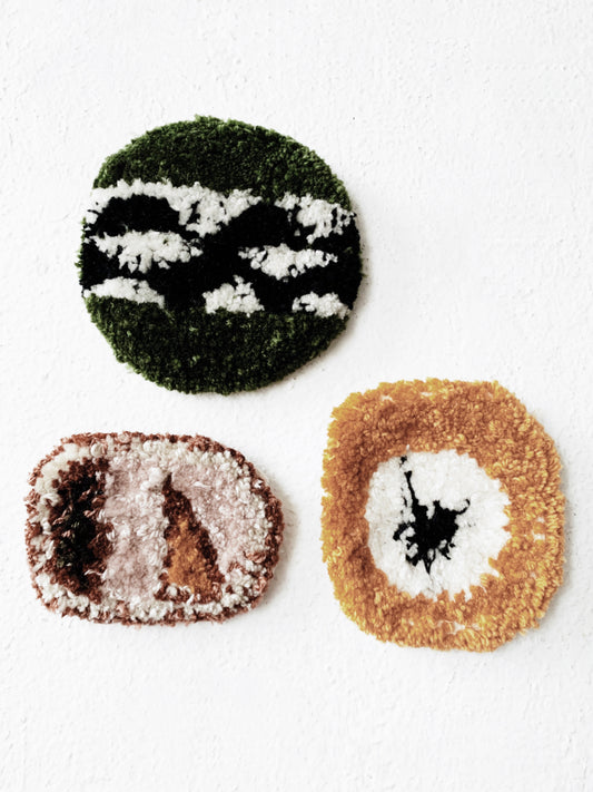 Handmade Original Mini Fiber Art
