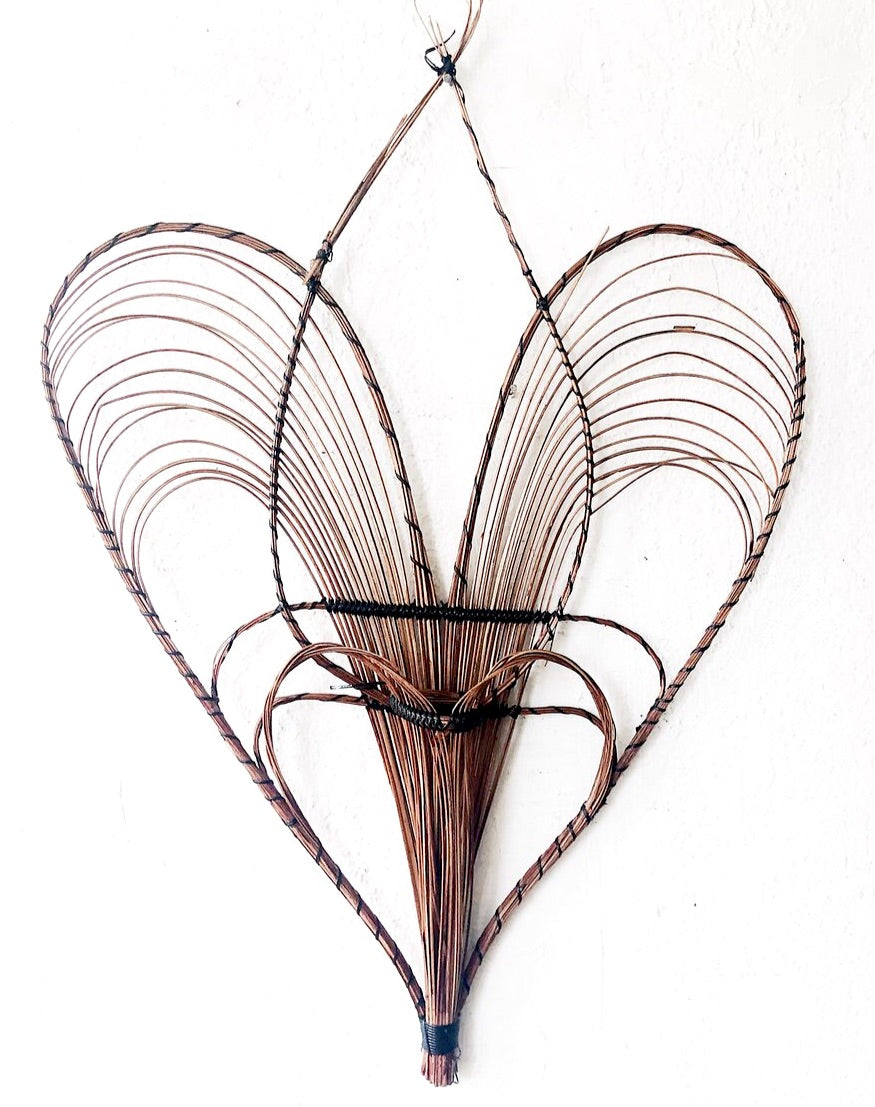 Vintage Grapevine Basket