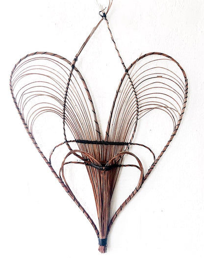 Vintage Grapevine Basket