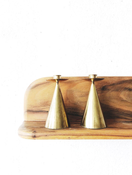 Vintage Brass Candlesticks