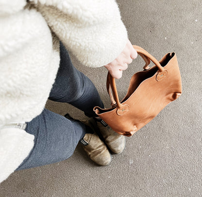 Wood and Faulk Slouch Tote