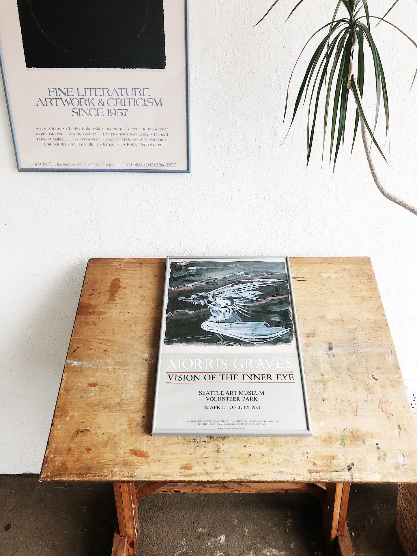 Vintage Morris Graves Exhibit Poster