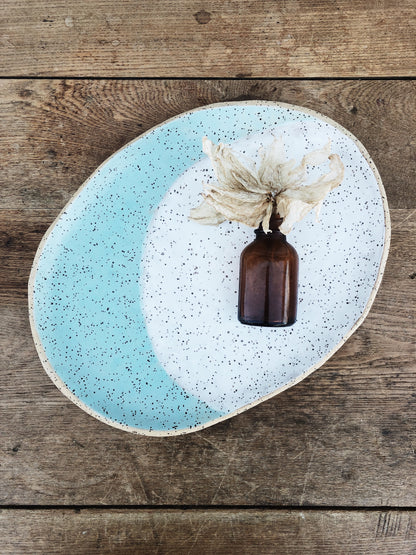 Handmade Freeform Ceramic Platter