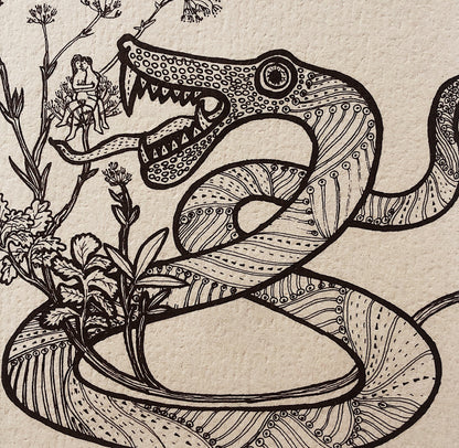 Vintage Win Ng Illustration