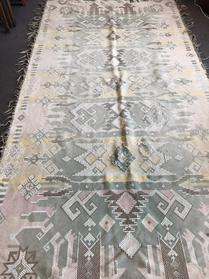 Stunning Cotton Woven Tapestry / Rug