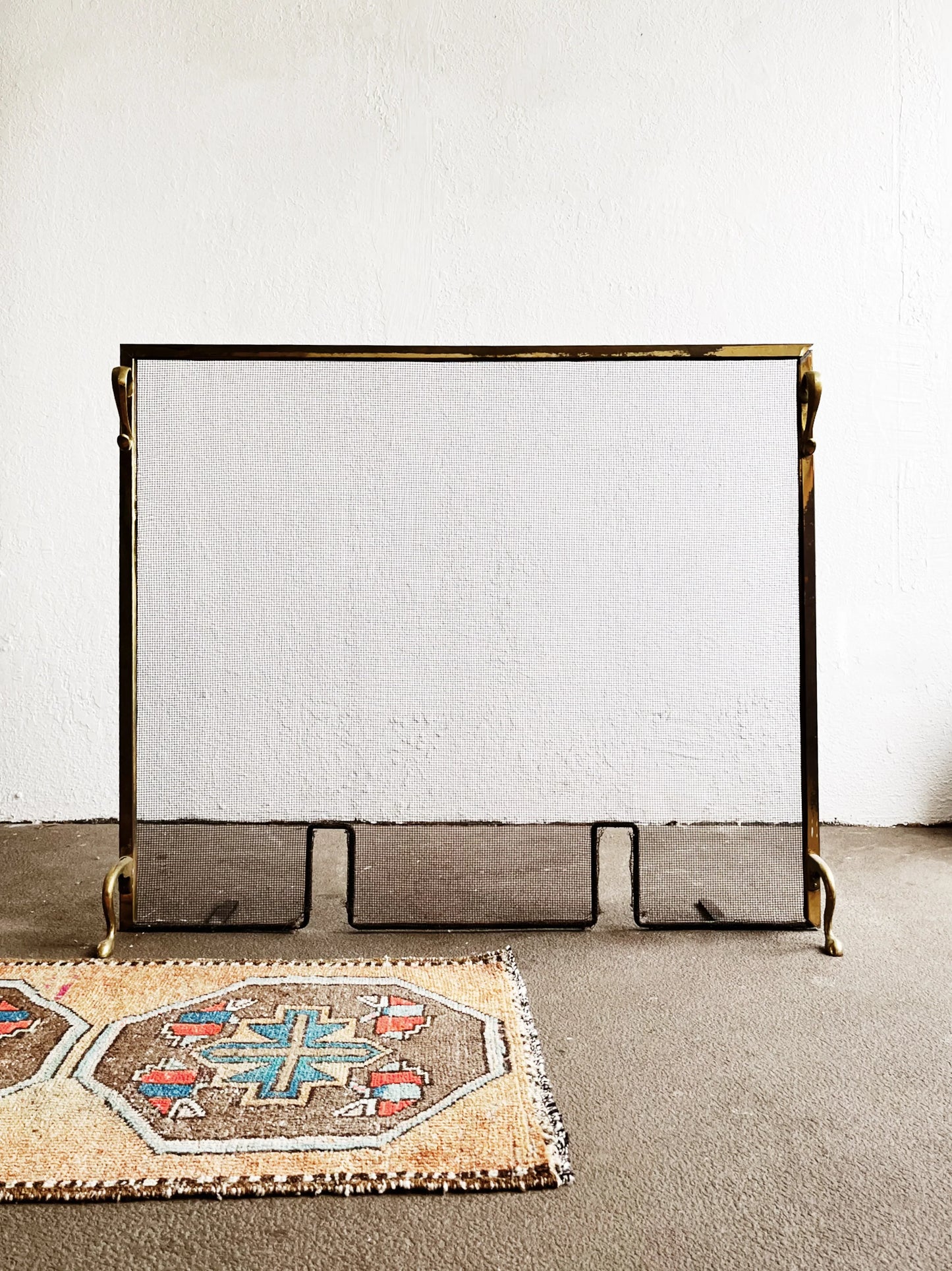 Vintage Fireplace Screen