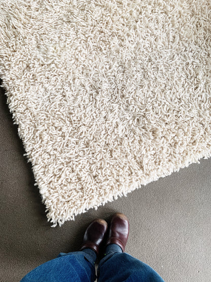 Wool Shag Area Rug