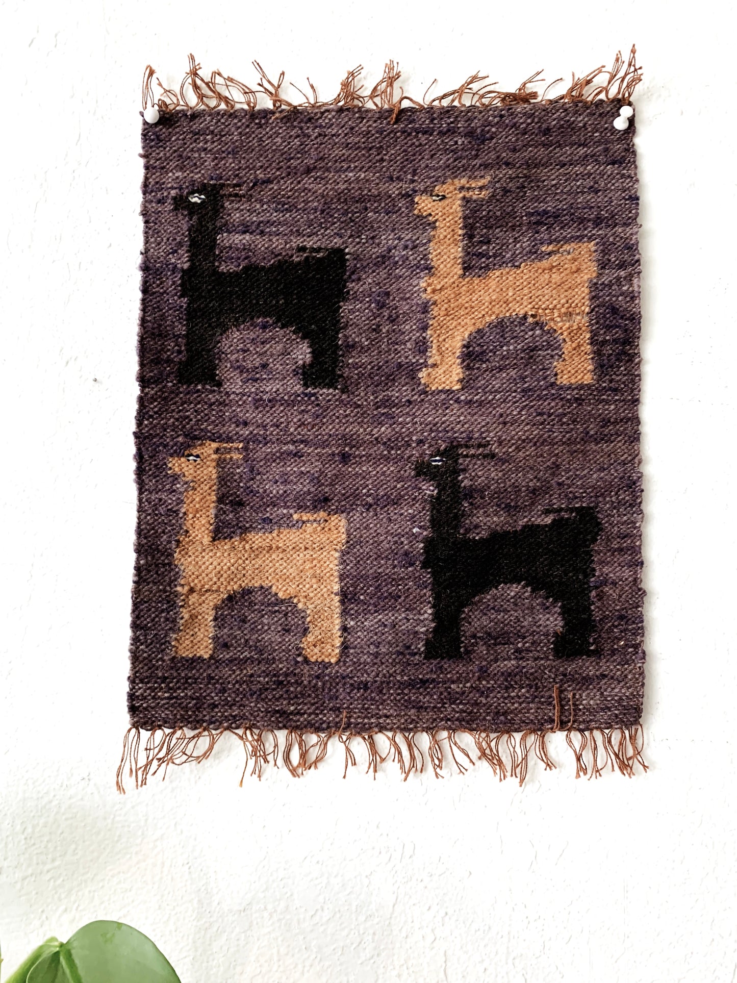 Vintage Llama Weaving