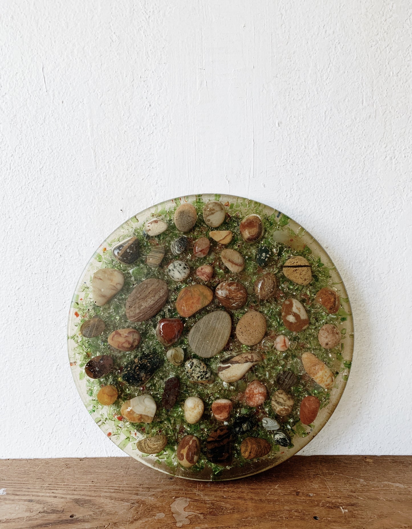 Large Resin Trivet / Art Piece