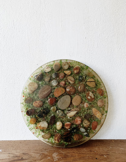 Large Resin Trivet / Art Piece