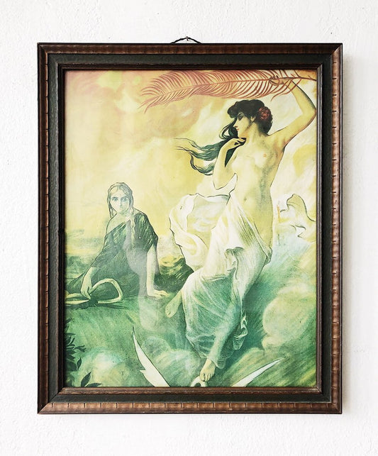 Antique 1920s Lithograph