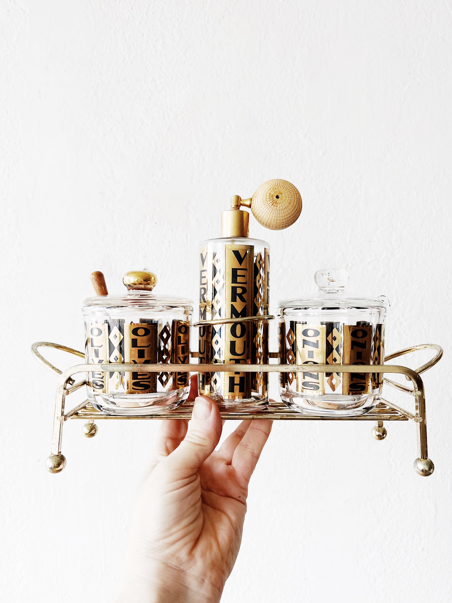 Mid Century Martini Set