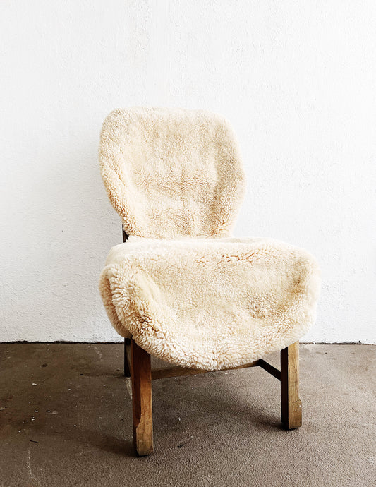 Handmade Sheepskin Chair Cover