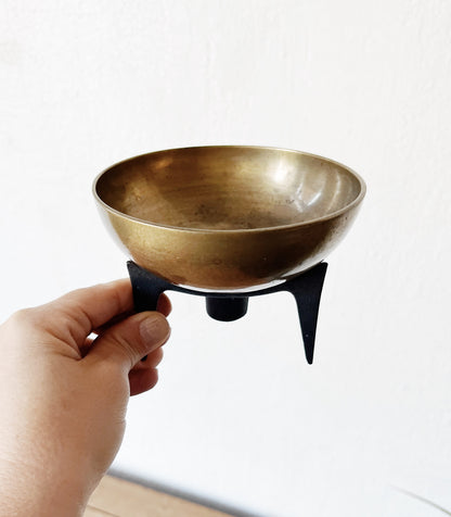 Antique Brass Singing Bowl