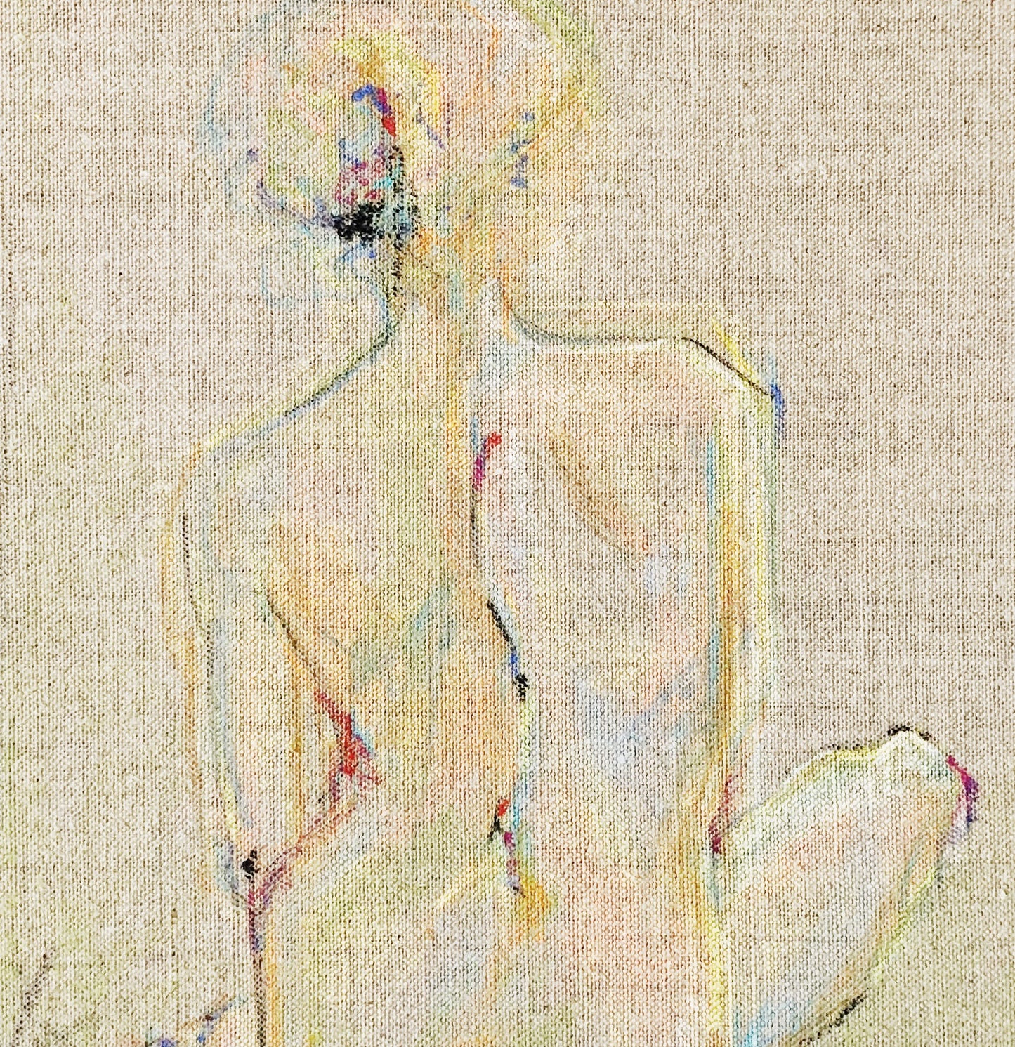 Original Anna Sims King Line Portrait