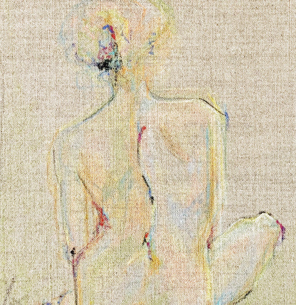 Original Anna Sims King Line Portrait