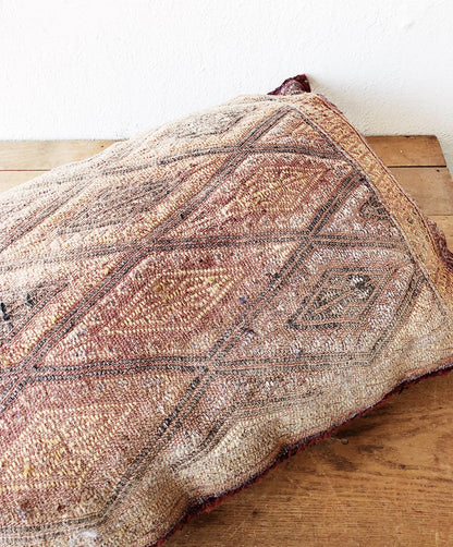 Oversized Reversible Wool Kilim Cushion
