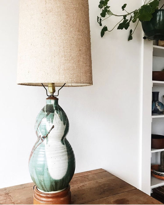 Mid Century Ceramic Lamp