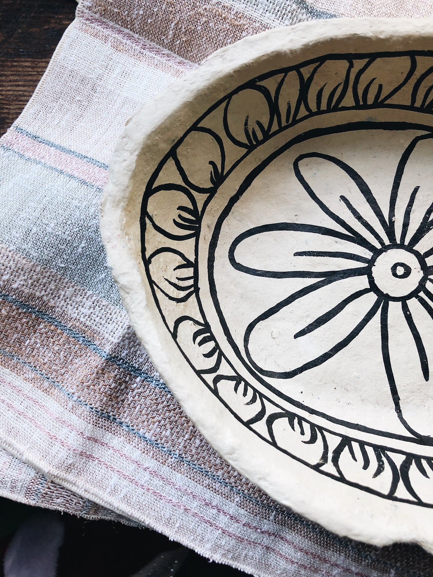 Papier Mâché Bowl