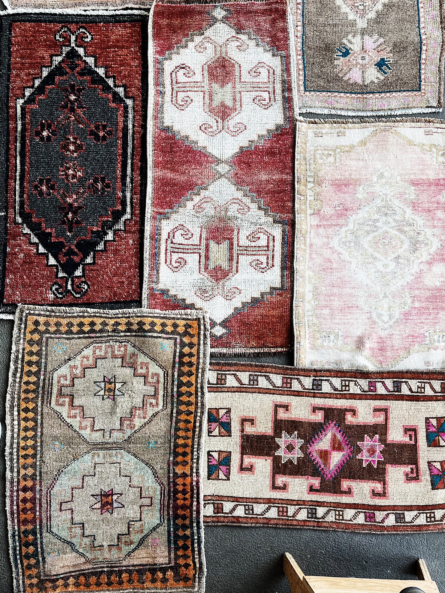 Vintage Turkish Mini Rug