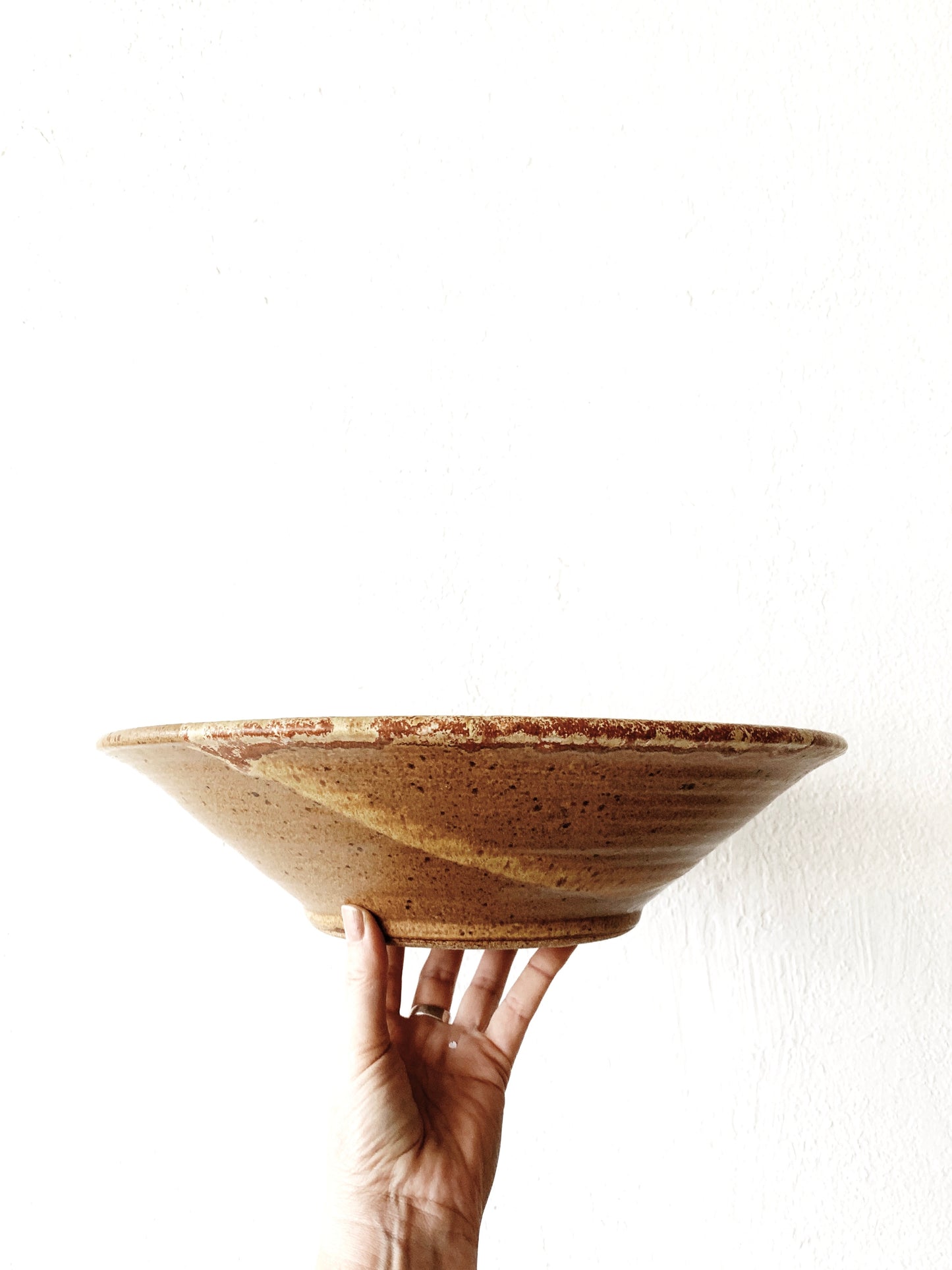 Large Bruning Pottery Bowl